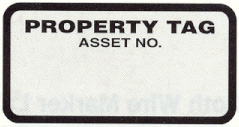 Property Tag Label